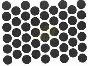 Заглушка самоклеющаяся для конфирмата 1616 антрацит