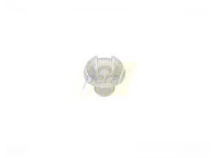 Полкодержатель с пазом под стекло прозрачный