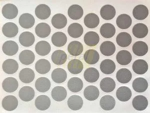 Заглушка самоклеющаяся для конфирмата 5067 металик