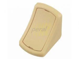 Куточок одинарний GTV 1003, слонова кістка (512)