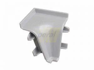 Кут плінтуса REHAU внутрішній сірий