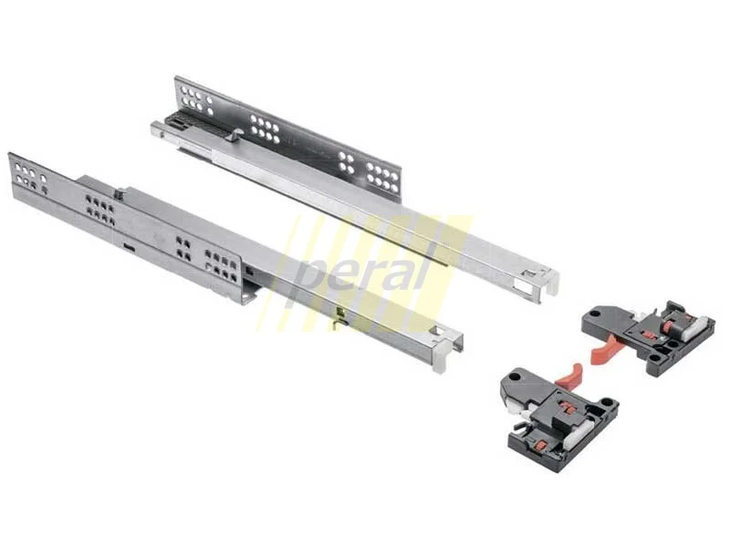 Напрямні GTV MODERN SLIDE 3D регулювання повного висування з доводчиком