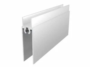 Нижний горизонтальный профиль Белый глянец 5,5м XBY-174L ЛЮКС Аналог