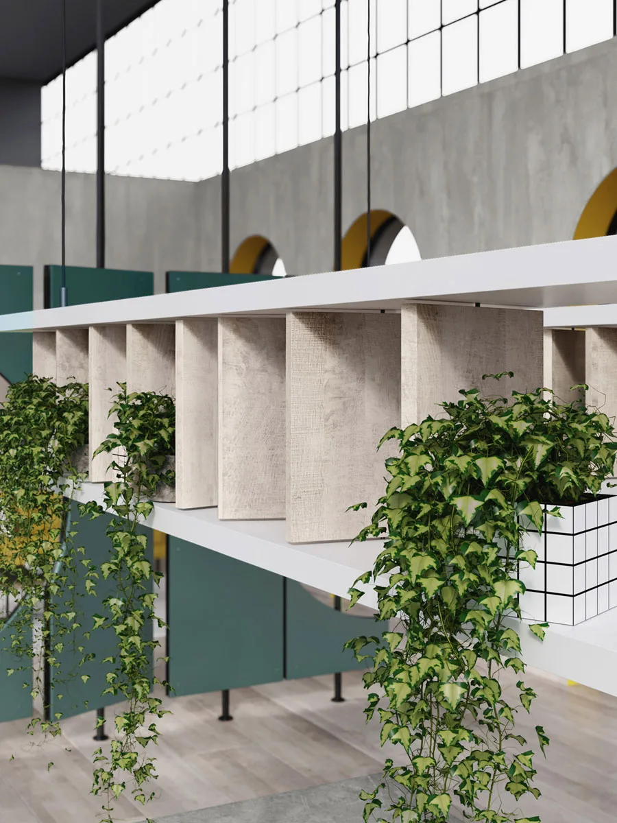 ДСП Kronospan K355 PW дуб Грандж Платиновый 2800×2070 18 мм