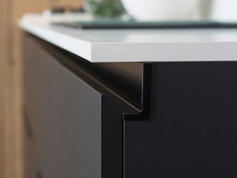 Профиль L GOLA type L черный, L-4200 мм (Linken System)