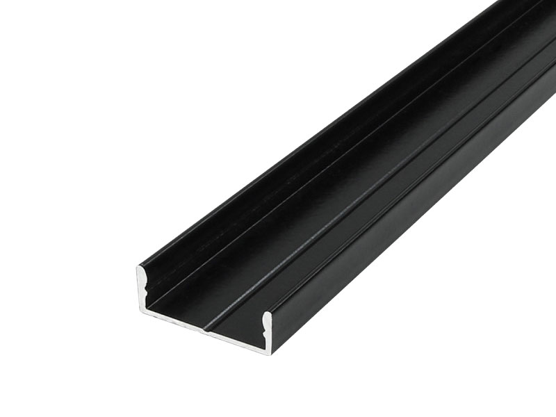 Профиль LED накладной чёрный 2 м