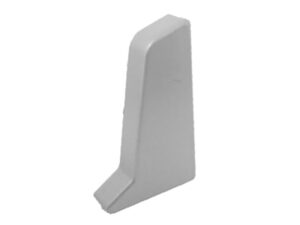 Заглушка на плинтус алюминиевый Z-форма правая