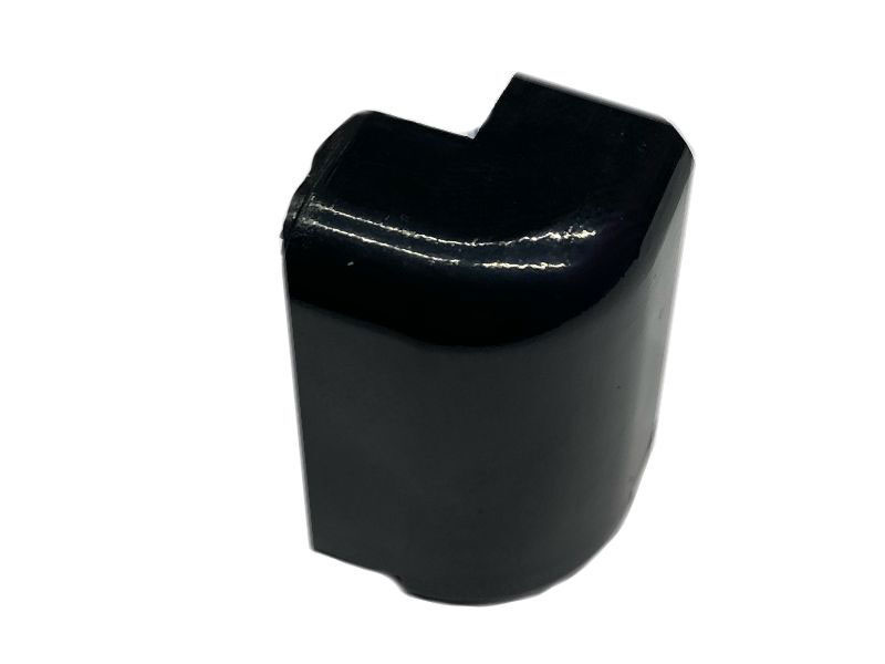 Угол наружный (ВЫСОКИЙ) на плинтус МИНИ черный