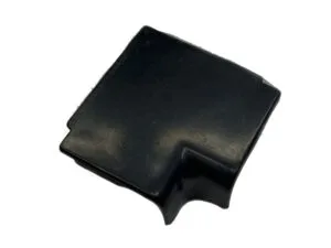 Угол внутренний (НИЗКИЙ) на плинтус МИНИ черный