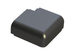 Угол внутренний (НИЗКИЙ) на плинтус МИНИ черный