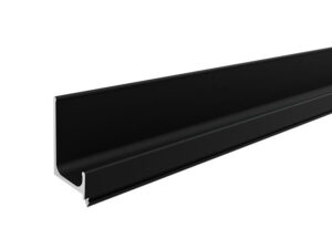 Ручка профиль UKW-5 черная матовая, 3010 мм, для ДСП 18 мм (Rejs)