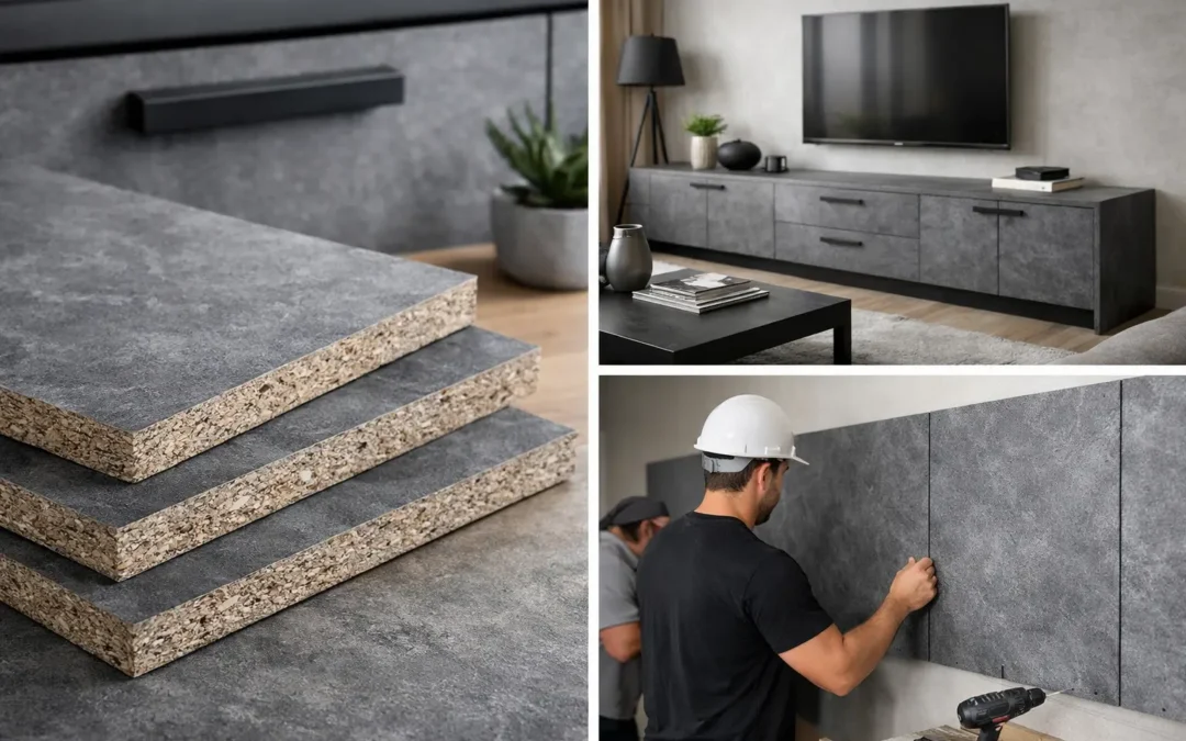 ДСП сірий шифер: де працює найкраще