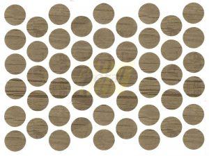 Заглушка самоклеющаяся для конфирмата 0283 шато перламутровый