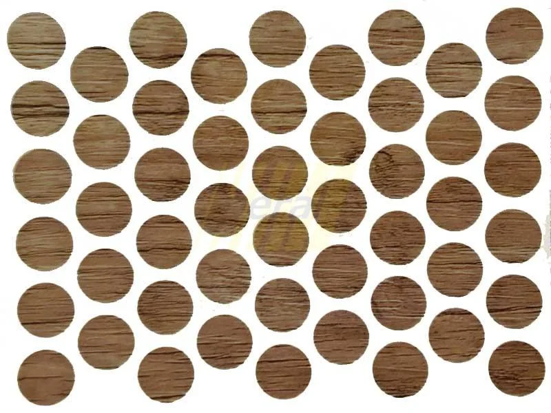 Заглушка самоклеющаяся для конфирмата 0285 дуб лимберт