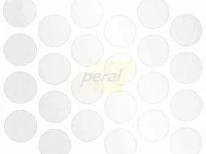 Заглушка самоклеюча на мініфікс 0311 білий глянець