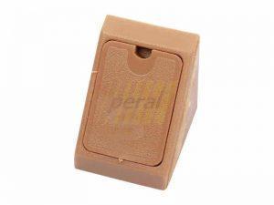 Уголок одинарный пластиковый дуб светлый