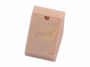 Уголок одинарный пластиковый ясень