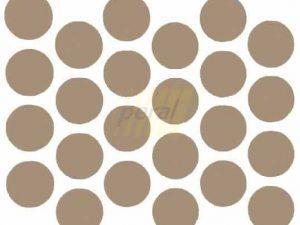 Заглушка самоклеющаяся на минификс 2222 капучино