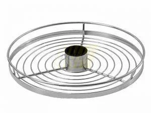 Полиця середня d=350 мм хром d=50 мм DC