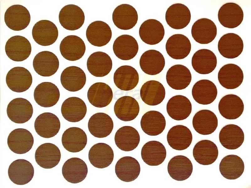 Заглушка самоклеюча для конфірмату 7059 горіх Італія