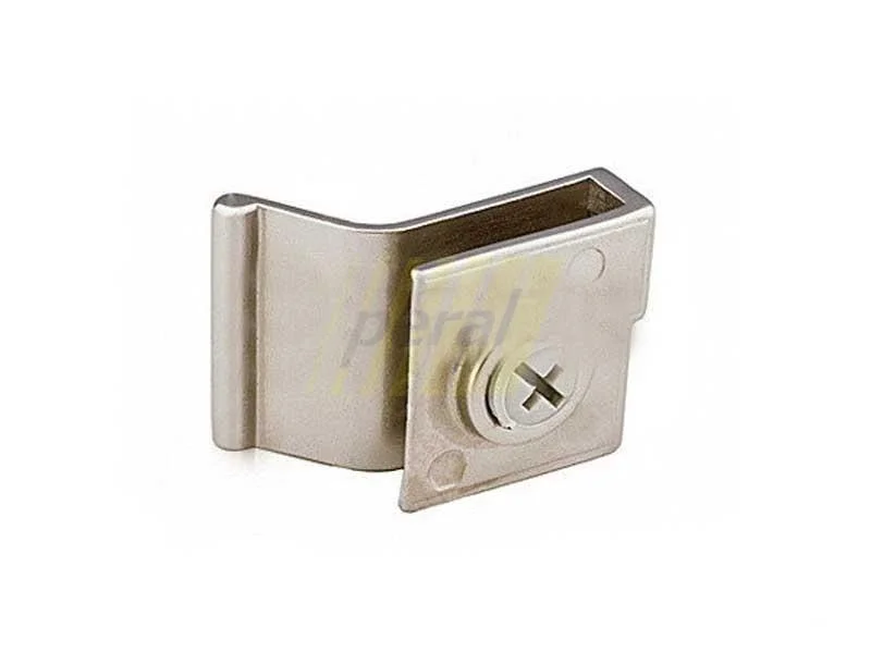 Ручка для скляних дверей сатин