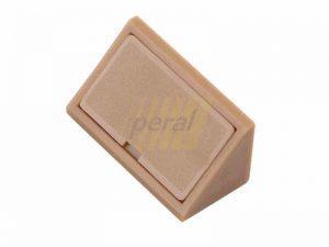 Уголок двойной пластиковый дуб седан