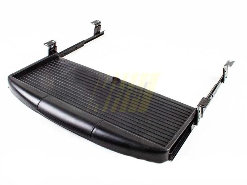 Полиця під клавіатуру чорна