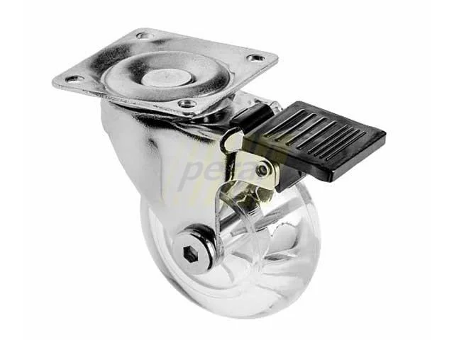 Ролик меблевий GTV KM-RD-75-CF з гальмом