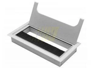 Заглушка кабель-каналу GTV 80x100 мм алюміній