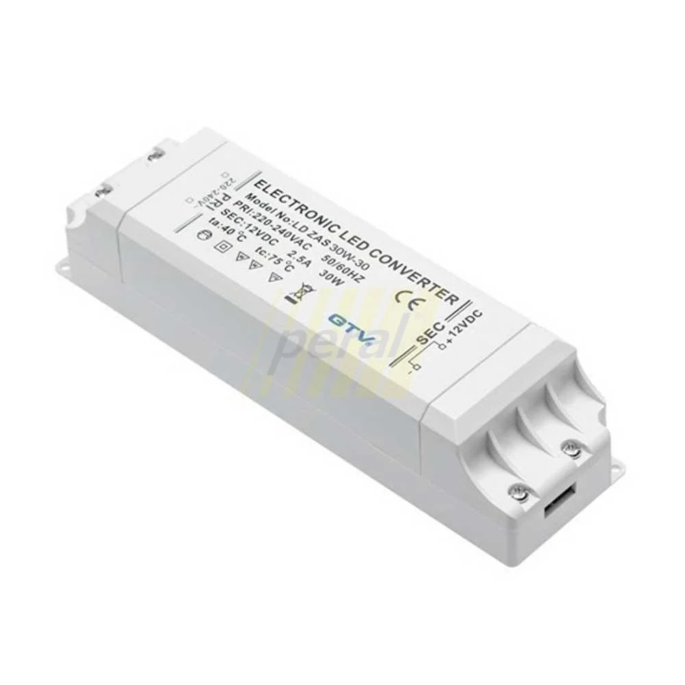 Трансформатор для світлодіодного освітлення GTV 30W