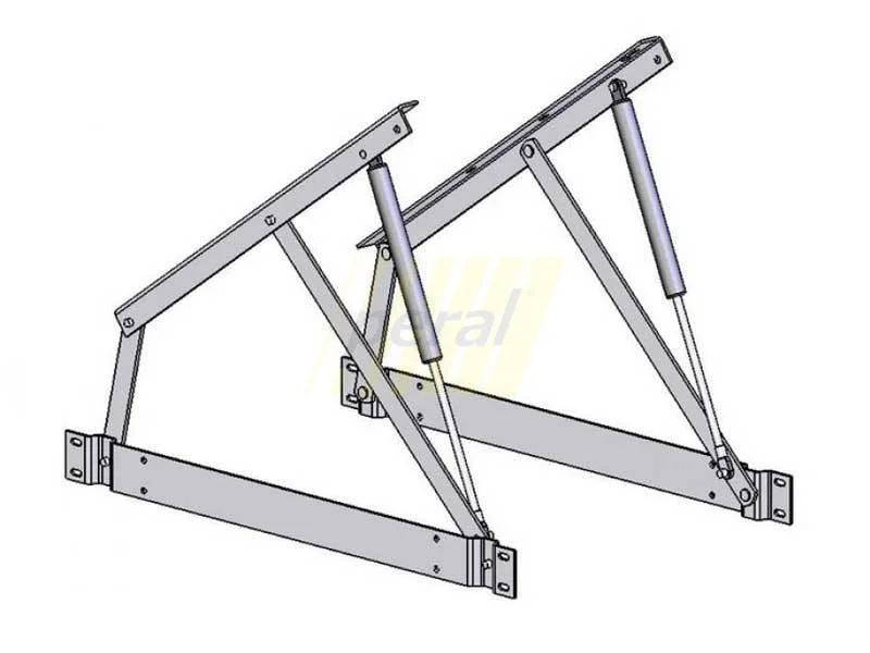 Механізм підйому ліжка з газовим амортизатором N1000