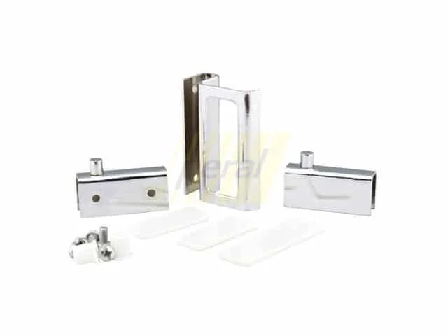 Набор для стеклянной двери ZS 9006 хром