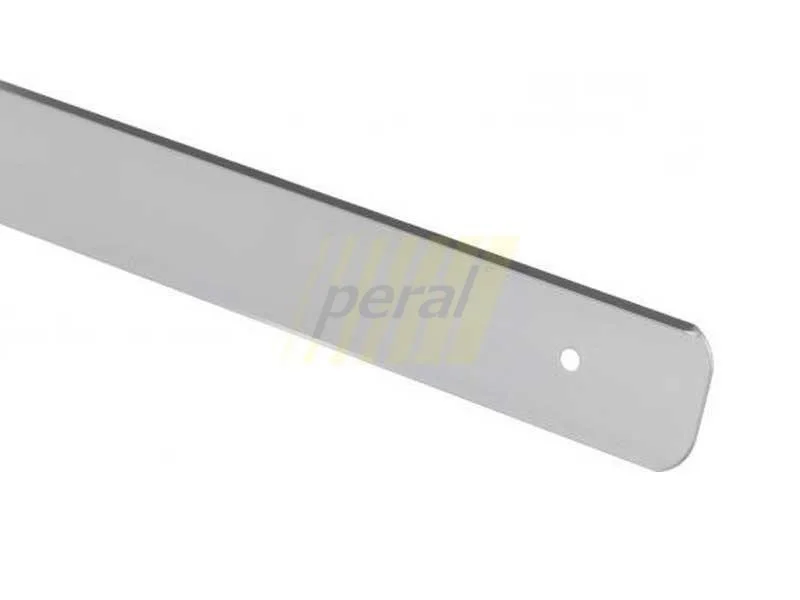 Накладка на стільницю 600x38 мм U алюмінієва права