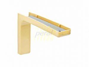 Консоль х120 мм с пластиковой накладкой клен