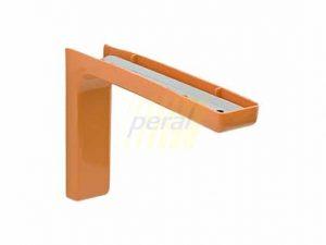 Консоль х120 мм с пластиковой накладкой вишня