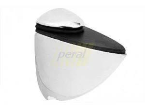 Кріплення для полиць "пелікан" Р1514 хром 52x40 середній