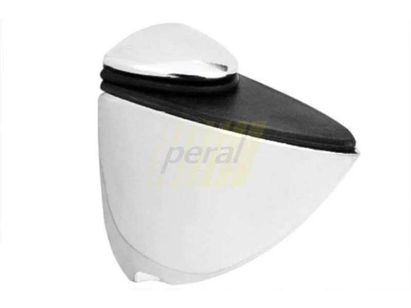 Кріплення для полиць "пелікан" Р1514 хром 52x40 середній