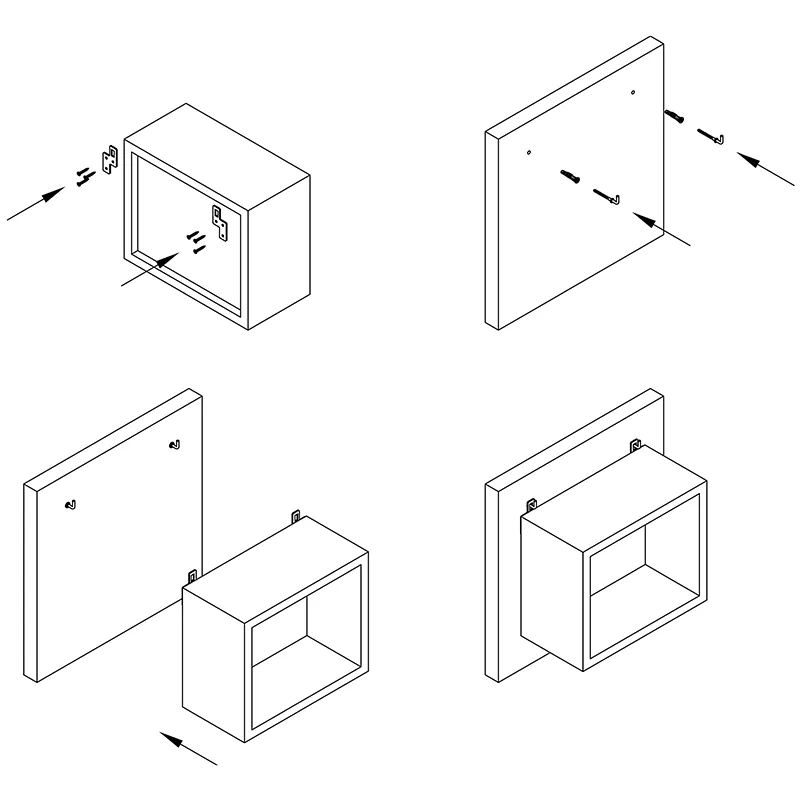 Кріплення для дзеркала Z-подібне 60(38)x32(16) мм - Зображення 3