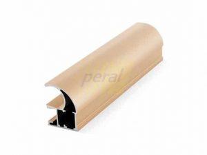 Профиль вертикальный открытый ZJB-004 золото L=5.1м оригинал