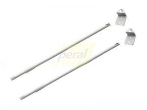 Релинг к металбоксу DC 450 мм белый