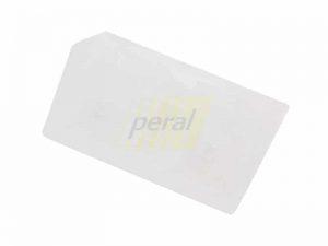 Уголок двойной пластиковый прозрачный