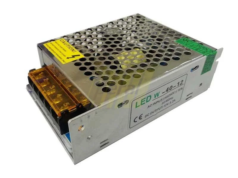 Трансформатор LED 40Вт 12v