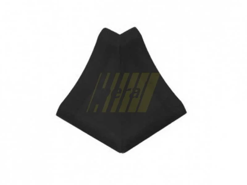 Кут плінтуса зовнішній 23 мм чорний