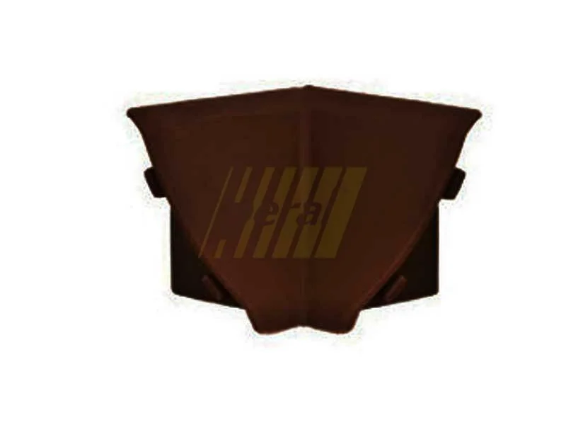 Кут плінтуса внутрішній 23мм (49) венге