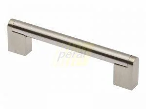 Ручка мебельная GTV UZ 336, 128 мм сталь шлифованная