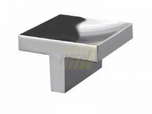 Ручка мебельная UZ 40-032, 40x40 хром