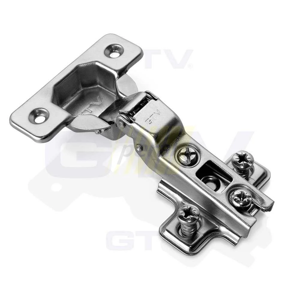 Петля меблева напівнакладна GTV ZP-BICN08H-0BE