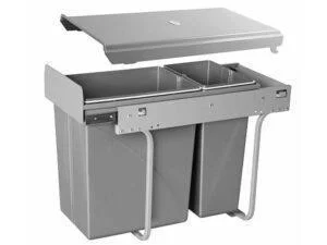 Відро для сміття висувне GTV Practi Eco 20L+10L з доводчиком PB-45-002010