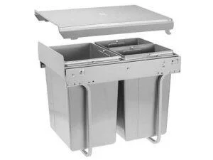 Відро для сміття висувне GTV 20L+2x10L з доводчиком PB-45-202х10-2