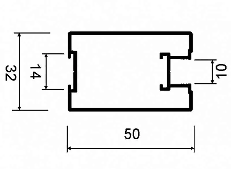 Бічний профіль АДС А117